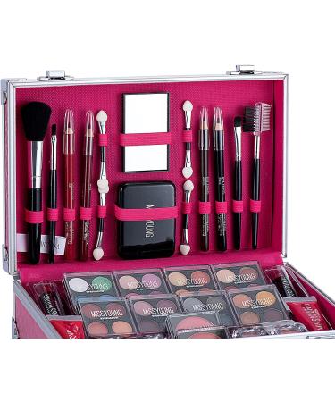32 PCS Make up set teenagers girls Cosmetic Palette Set include Eyeshadow Palette Lipstick Blush Foundation Concealer Face Powder Mascara Lipgloss Brush for Every Woman 32 pieces - Buy Online on GoSupps.com