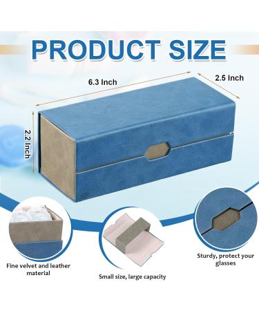 Floods Double-Sided Portable Contact Lens Container - 2-in-1 Travel Case for Disposable Lenses | Daily Use Blue - Buy Online on GoSupps.com