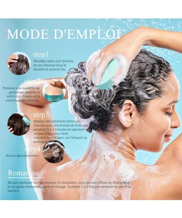 Gommage du Cuir Chevelu Biotine et Acide Salicylique Exfoliant Pour la Croissance Des Cheveux Cheveux Gras Tendance Pelliculaire et Cuir Chevelu Qui D mange Pr vention de la Chute Des Cheveux - Buy Online on GoSupps.com
