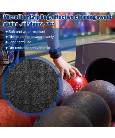 Lewtemi Bowling Rosin Grip Bag Powder - 2 Pieces for Drying Hands - Golf Accessories - Black - Buy Online on GoSupps.com