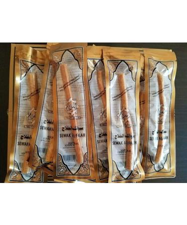 Sewak Al-Falah: Miswak (Traditional Natural Toothbrush) (10 Pack) by Sewak Al-Falah