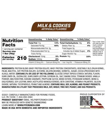 FitCrunch Protein Bars Snack Size Variety Pack - 18 Pack, Gluten-Free - Buy Online - Buy Online on GoSupps.com