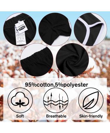 URATOT 2 Pack Cotton Sport Booty Shorts - Black & Dark Grey Large - Yoga, Dance, Sleep, Athletic - Buy Online on GoSupps.com