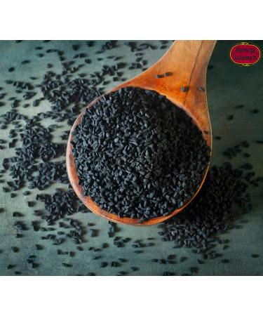 Spicy World Kalonji Seeds 7 oz - Whole Black Seed Nigella Sativa - Resealable Bag - Black Cumin - Premium Quality - 7 Ounce (Pack of 1) - Buy Online on GoSupps.com