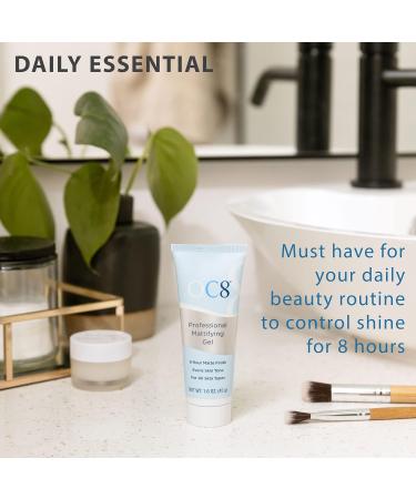 OC Eight Anti Shine Mattifying Gel - Oil Control Mattifier for Face - 1.6 Ounces - Buy Online on GoSupps.com