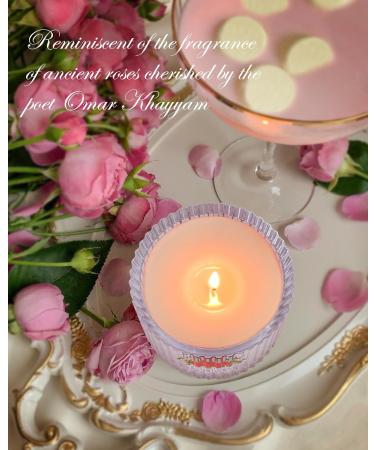 TRINIDa Rose Garden Collection Scented Candles Gift Set for Emotional Relaxation - 4 Pink Votive Candles - Buy Online on GoSupps.com