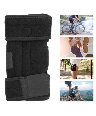Breathable Adjustable Knee Brace for Outdoor Climbing Running & Sports - 4 Spring Bars Support - Buy Online on GoSupps.com