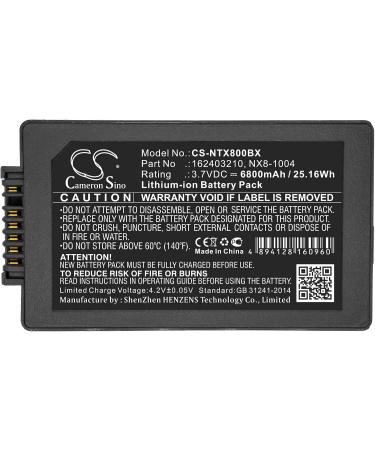 Replacement Battery for Nautiz X8 - 6800mAh Part No. 162403210 BAT-G2-003 BP14-001200 Buy Internationally - Buy Online on GoSupps.com