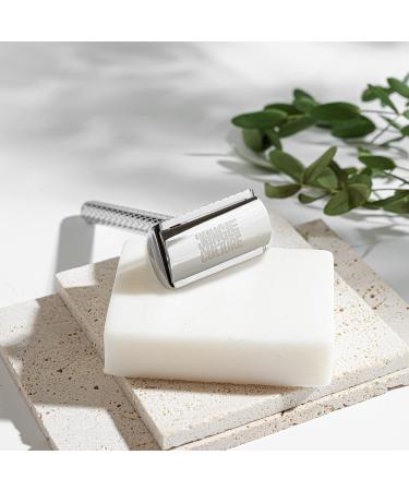 Jungle Culture Eco-Friendly Silver Razor Plane for Women - Includes 10 Blades | Sustainable Metal Safety Razor for Face & Body | Perfect Beauty Gift Bag - Buy Online on GoSupps.com