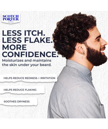Scotch Porter Beard Balm for Men - Hydrating, Smoothing, & Shine-Enhancing Formula - Paraben, Sulfate, & Silicone-Free - Vegan - 3oz - Buy Online on GoSupps.com