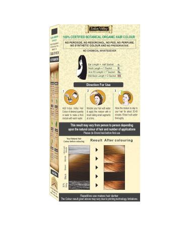Indus Valley 100% Botanical Hair Color - Walnut Blonde | Natural Vegan & International Shipping - Buy Online on GoSupps.com