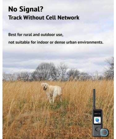Aorkuler GPS Dog Tracker Pet Tracker No Monthly Fee No Subscription Dog Tracker Without Cellular Networks Real-Time Tracking Device for Dog and Pets Dog Tracker Without Mobile Phones Dog Gps Tracker - Buy Online on GoSupps.com