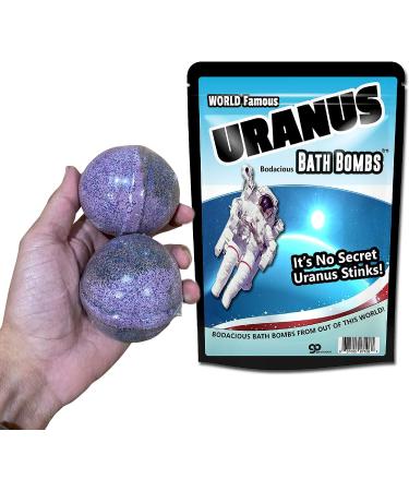 Uranus Bath Bombs XL- Fun & Funny Space Gags for Teen Boys and Men - Great Stocking Stuffers and Gift Ideas for Teens and Adults - Buy Online on GoSupps.com