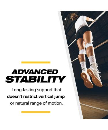Ultra Zoom Ankle Brace - Supportive Brace for Athletes - Black (Small/Medium) - Buy Online on GoSupps.com