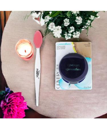 COVERGIRL Smoothers Pressed Powder - Translucent Honey 0.32 OZ | Lightweight Natural Finish | Pack of 6 with Nose Cleaning Brush - International Shipping Available - Buy Online on GoSupps.com
