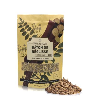 FRISAFRAN | Racines de r glisse coup es BIO 200g | COUPE D'INFUSION | Directement du fabricant | Th -r glisse | Infusion | Tisanes | tisanes | Racine Naturelle