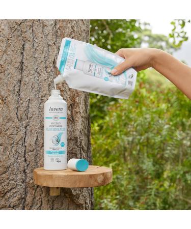 Lavera Refill Bag Basis Sensitiv Shampoo - Moisture & Care | Vegan Natural Cosmetics | Silicone-Free | 500 ml - Buy Online on GoSupps.com