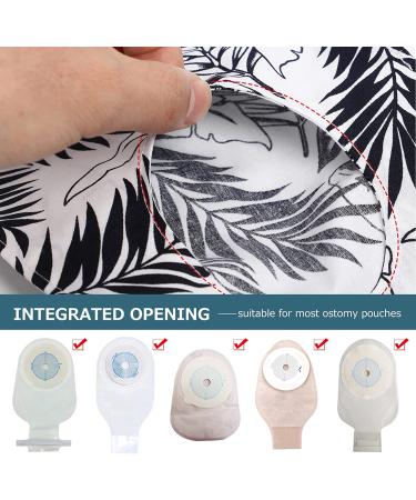 DOITOOL 2pcs Stretchy Ostomy Bag Covers - Universal Colostomy Pouch Covers in Assorted Colors | Ostomy Medical Supplies - Buy Online on GoSupps.com