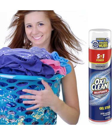 Buy OxiClean MaxForce Gel Stick - Powerful Stain Remover + 16x16 Microfiber Cloth - International Shipping Available - Buy Online on GoSupps.com