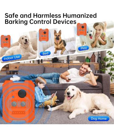 Antibell for Dogs - 3 Levels of Ultrasound Anti-Bark Device | 33ft Range | Safe & Effective Bark Control - Buy Online on GoSupps.com