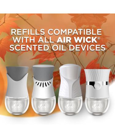 Air Wick Plug-In Scented Oil Refill - 10ct Bonfire & Crisp Fall Air + Brown Sugar & Vanilla | Essential Oils Air Freshener | International Shipping Available - Buy Online on GoSupps.com