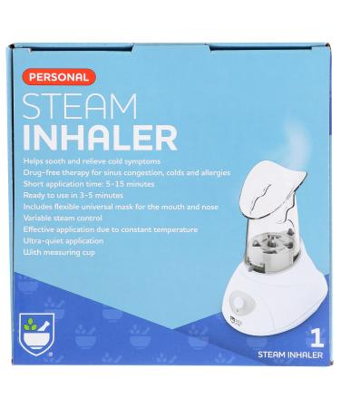 Rite Aid Steam Inhaler for Relief from Allergies Sinus Congestion and Colds for Personal Use