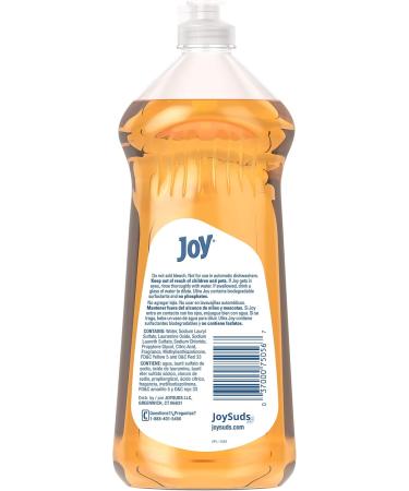 JOY Ultra Dishwashing Liquid - Orange Scent 10 Count 30 Oz Bottles | Eco-Friendly Long-Lasting Clean | International Shipping - Buy Online on GoSupps.com