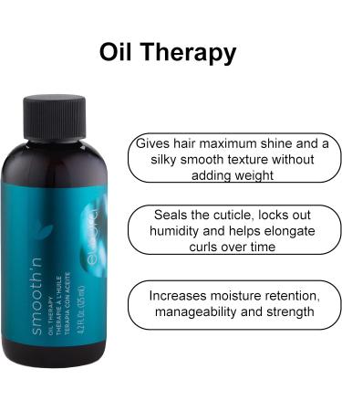 Eufora Smooth N Oil Therapy 4.2 oz - Nourishing Hair Treatment for Frizz Control & Shine | Shop Internationally - Buy Online on GoSupps.com