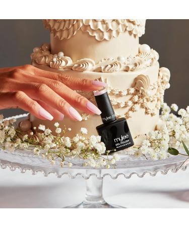 Mylee Gel Nail Polish 10ml Veil UV/LED Soak-Off Nail Art Manicure Pedicure for Professional Salon & Home Use Unveiled Collection - Long Lasting & Easy to Apply MG0321 - Veil - Buy Online on GoSupps.com