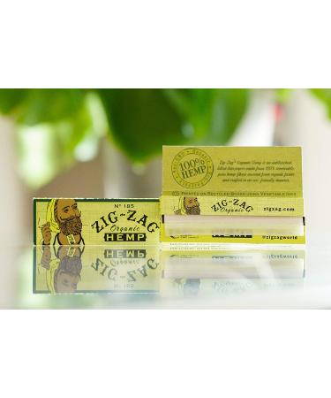 Zig Zag Rolling Papers Organic Hemp 1 14 (6 booklets of 50 papers) 78 mm - Buy Online on GoSupps.com
