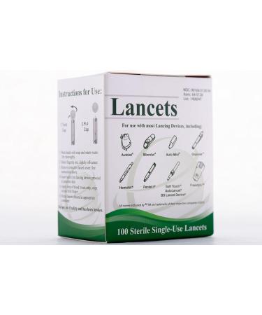 Twist Top Lancets 28G - 100 Count | Easy-to-Use Blood Sampling Device - Buy Online on GoSupps.com