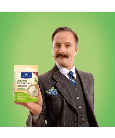 Bullrich Natural Psyllium Husk with Essential Minerals | Vegan Digestive Health | 200g (24 Servings) - International Shipping Available - Buy Online on GoSupps.com