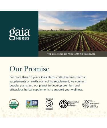 Gaia Herbs Milk Thistle Gummies - Herbal Supplement with Antioxidant Properties for Liver Health & Liver Detox - Lemon Flavored - 60 Vegan Gummies - Buy Online on GoSupps.com