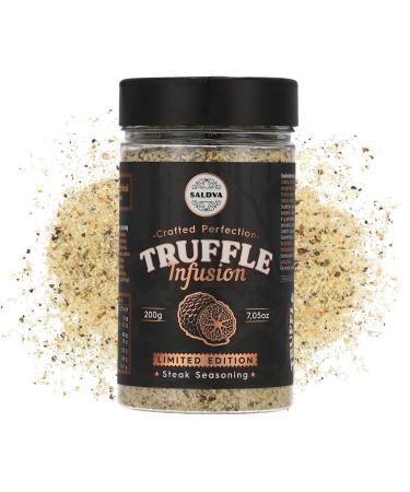 Assaisonnement premium la truffe pour steak et barbecue dition limit e Infus la truffe pour une saveur luxueuse M lange unique d' pices Grand pot (200 g) BBQ Truffe Premium