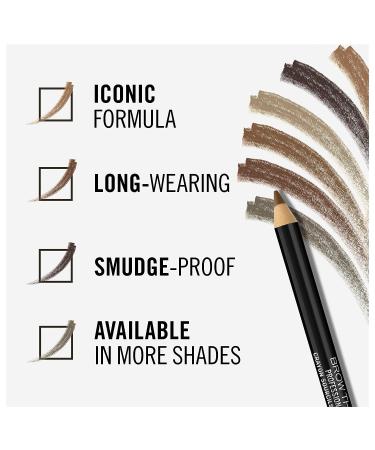 Rimmel Professional Eyebrow Black Brown 0.05oz - Long-Lasting Brow Definer - Buy Online on GoSupps.com