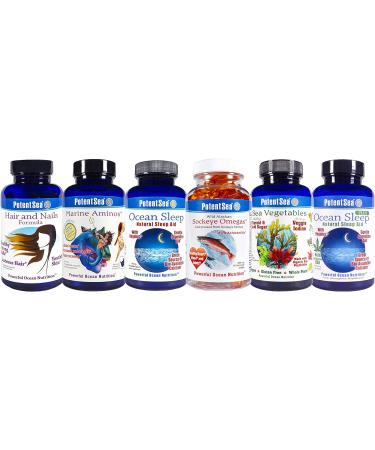 PotentSea Wild Alaskan Sockeye Omegas Salmon Fish Oil Supplement Omega-3 EPA and DHA - 90 Softgel - Buy Online on GoSupps.com