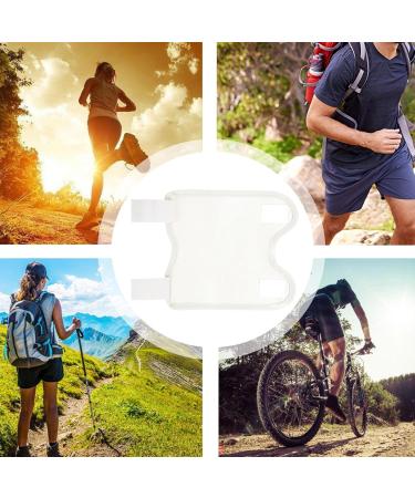 Enveloppement D'Huile pour Genou Genouill re de Soutien Attelle de Soin Prot ge-genoux En Nylon Lavable et Anti-fuite pour Le Repos et La Lecture Do Blanc - Buy Online on GoSupps.com