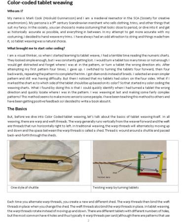 Color Coded Tablet Weaving | Shop Essential Tools for Creative Weaving - Buy Online on GoSupps.com