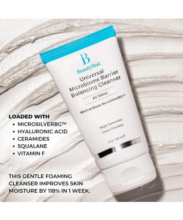 BeautyStat Microbiome Balancing Cleanser - Gentle Cleansing for All Skin Types - Buy Online on GoSupps.com
