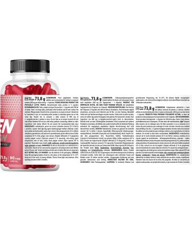 Trec Nutrition Clenburexin 90 Caps - Advanced Thermogenic Fat Burner with Green Tea Caffeine & L-Tyrosine | Boost Metabolism & Energy includes Yerba Mate & Cayenne - Buy Online on GoSupps.com