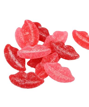 Gimbal's Sour Pucker-up Gummy Lips - 1 lb | Tangy and Delicious Treats - Buy Online on GoSupps.com
