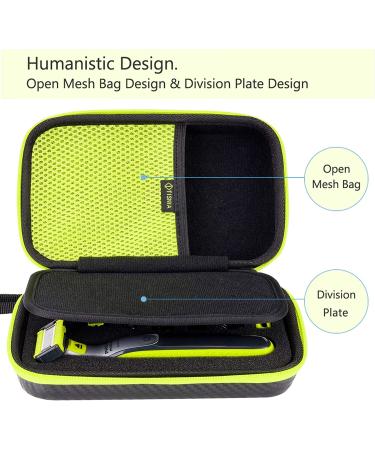 Tisnia One Blade Case for Philips Norelco Hybrid Trimmer & Shaver - Black | Compatible with QP2520, QP2530, QP2620, QP2630 - Buy Online on GoSupps.com