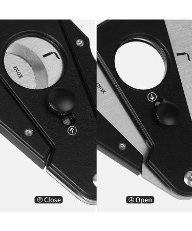CiTree Double Blade Guillotine Cutter with Safety Lock - Stainless Steel Clippers (Black) - Buy Online on GoSupps.com