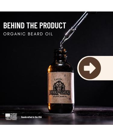 Organic Beard Oil - Moisturizing & Soothing | Promote Hair Growth | All-Natural Ingredients | US Made & Veteran Owned - Buy Online on GoSupps.com