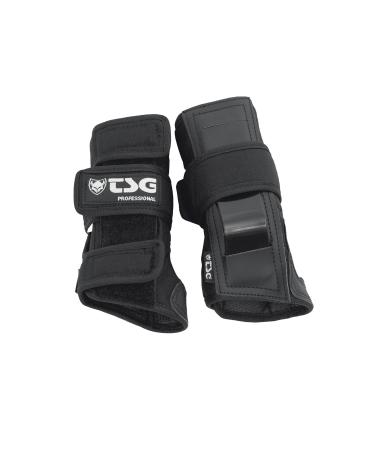 TSG Professional Wristguard, Ergonomic Splint, Palm, Wrist Support, Hardshell, Snowboarding, Skiing, Downhill, Skateboarding, Swiss Design, Black Small