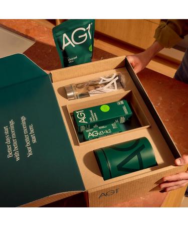 AG1 Vitamin D3 K2 Drops 1000IU of Vitamin D3 and 100mcg of K2 per Serving Supports Bone Density and Calcium Absorption (Athletic Greens) - Buy Online on GoSupps.com