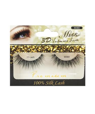 4 Pairs Miss 3D Volume Lash - High Quality False Eyelashes | Miss Lash M360 | International Shipping Available - Buy Online on GoSupps.com