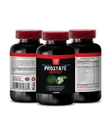 Saw Palmetto Properties - Prostate Support - Pygeum and Saw Palmetto for Prostate Red Raspberry for Natural Prostate Health Graviola and Herbal Prostate Formula Green Tea 1 Bottle 60 Capsules
