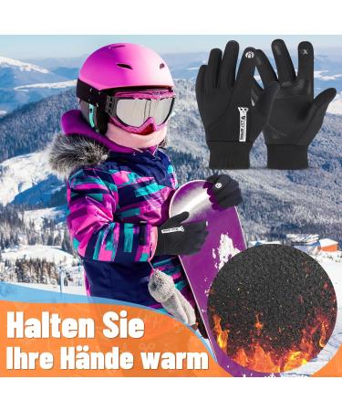 West Biking Children's Winter Bicycle Gloves - Touchscreen Sports Gloves for Ages 2-9 Anti-Slip & Fleece Perfect for Boys & Girls - Buy Online on GoSupps.com