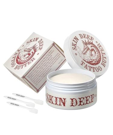 Skin Deep Dragon Butter (7 oz) - Better and Cheaper Alternative to Hustle Butter - Tattoo Cream with 3 Applicators - Buy Online on GoSupps.com